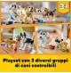 LEGO 31137 Creator Adorabili Cagnolini, Set 3 in 1 con Bassotto, Carlino, Barboncino e altri Animali, Sorpresa di Pasqua per Amanti dei Cani, Giocattolo da Costruire